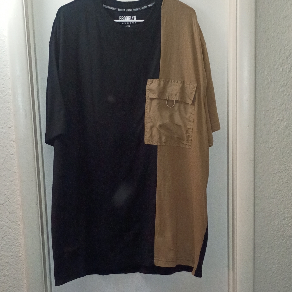 Black and Tan Short Sleeve Tee